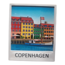 Copenhagen fridge magnet Polaroid