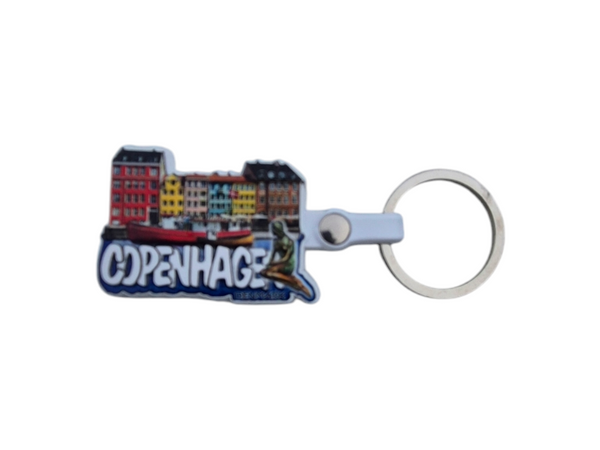 Copenhagen new havn keychain