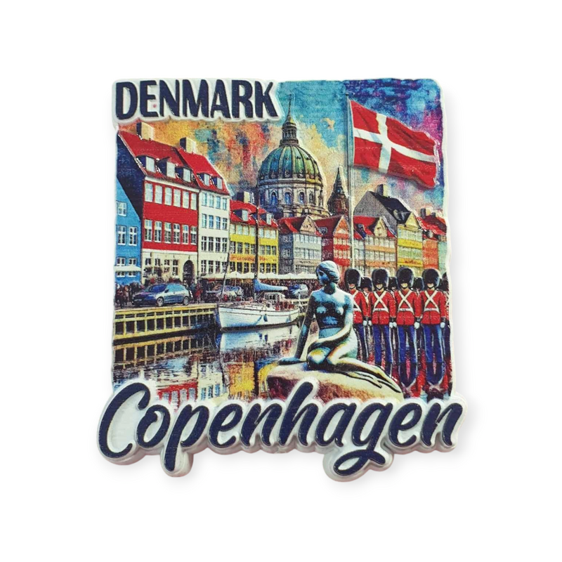 Copenhagen fridge magnet