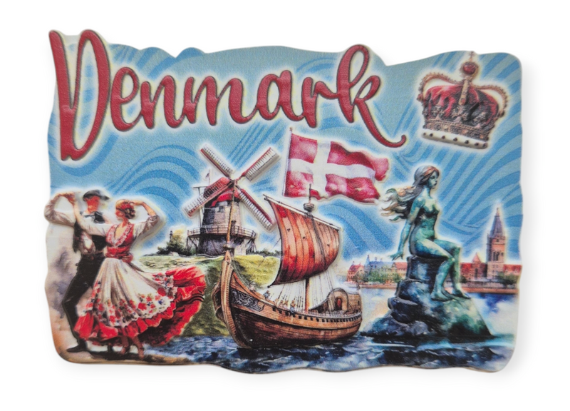 Denmark fridge magnet