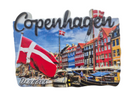 Copenhagen 3d fridge magnet