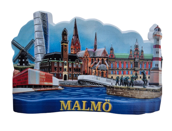 Malmö fridge magnet